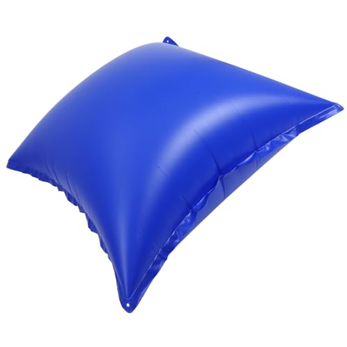 WHAMVOX Schwimmendes Luftkissenkissen Schweben Kissen Für Schwimmbecken Winterkissen Für Pool Aufblasbares Strandkissen Poolkissen Für Die Poolabdeckung Im Winter Pools Schwimmer PVC Blue von WHAMVOX