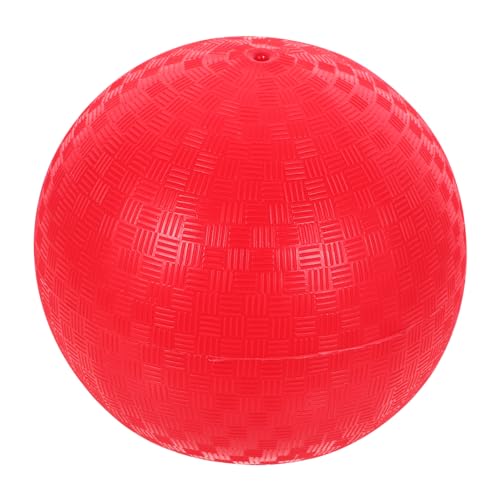 WHAMVOX Spielplatzballspielball aufblasbarer Völkerball aufblasbare Billardkugeln Handball Wasserbälle sportgeräte Outdoor Leichter Sprungball Outdoor-Spielball PVC rot von WHAMVOX