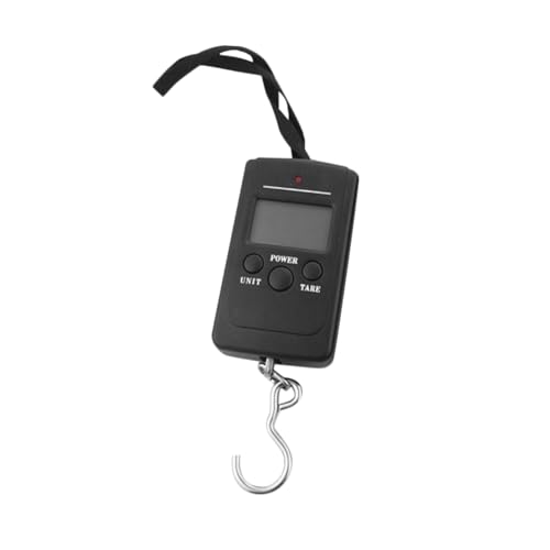 WHAMVOX Tragbare Hängewaage Kitchen Scale kuechenwaage Taschenwaage kpchenwaagen gepäckwaagen tragbare Gepäckwaage Küchenwaage Handwaage Gepäck Waage Reisegepäckwaage Rostfreier Stahl Weiß von WHAMVOX