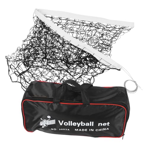 WHAMVOX Volleyball Netz Volleyballnetz im Freien Tennisnetz Badminton-Ersatznetz Fußball Netz Volleyballnetz für den Garten badmintonnetz Sport-Badminton-Netz Beachvolleyballnetz Polyester von WHAMVOX