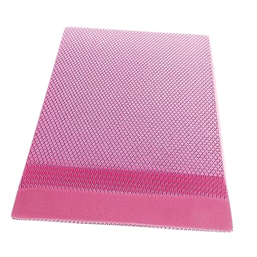 WHAMVOX Yoga Balance Pad Balance-Pads Für Die Physiotherapie Knieschoner Für Yoga Balance-bodenpolster Yoga Ellenbogenkissen Balance-trainingspad Yoga-pad Taumelmatte Yoga-zubehör TPE Rosa von WHAMVOX