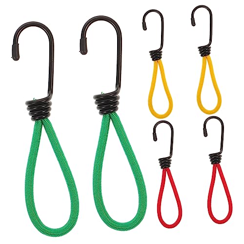 WHAMVOX Zeltgummi Mit Haken Elastisches Abspannseil Für Camping Robuste Zeltleinen Mit Spanner Outdoor Zubehör Und Ideal Für Zelten Und Campingaktivitäten von WHAMVOX