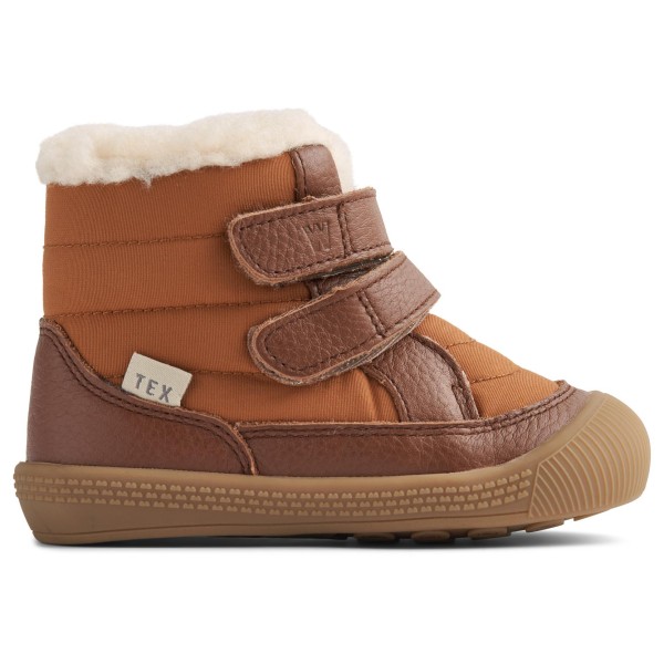 WHEAT - Kid's Lauflern-Stiefel Daxi Wolle Tex - Winterschuhe Gr 25 braun von WHEAT