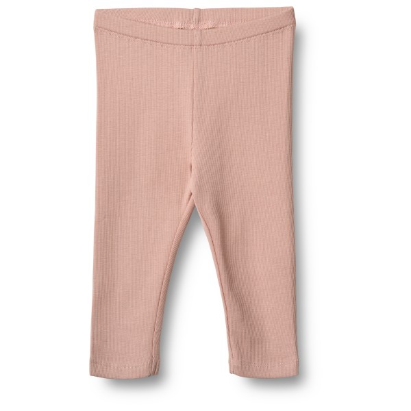 WHEAT - Kid's Rib Jersey Leggings Jules - Leggings Gr 104 rosa von WHEAT