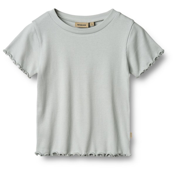 WHEAT - Kid's Rib T-Shirt S/S Irene - T-Shirt Gr 116 grau WHEAT - Kid's Rib T-Shirt S/S Irene - T-Shirt Gr 116 grau von WHEAT