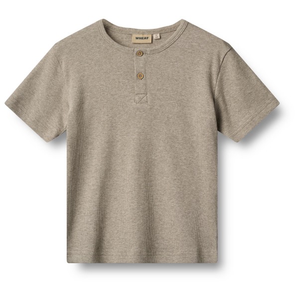 WHEAT - Kid's Rib T-Shirt S/S Lumi - T-Shirt Gr 122 beige WHEAT - Kid's Rib T-Shirt S/S Lumi - T-Shirt Gr 122 beige von WHEAT