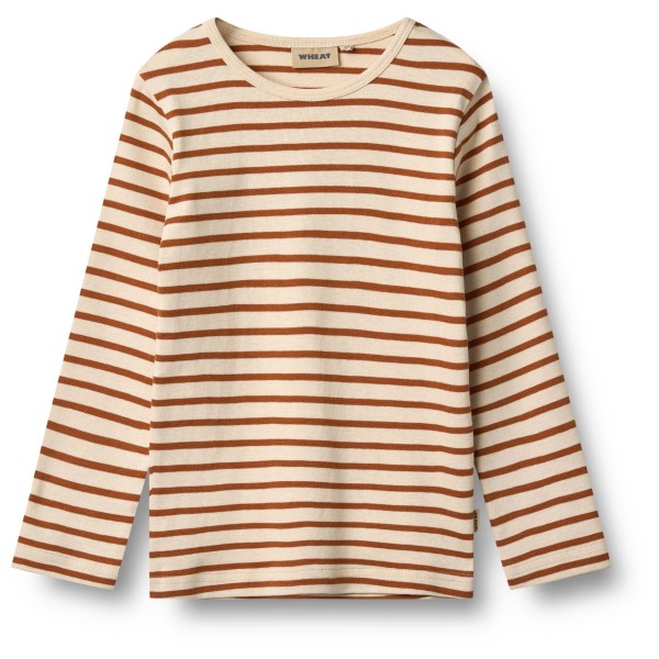 WHEAT - Kid's T-Shirt L/S Stig - Longsleeve Gr 128 beige von WHEAT