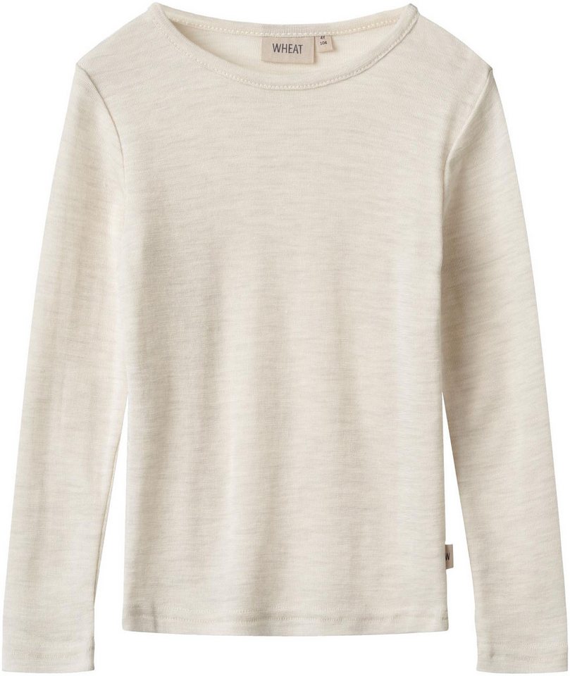 WHEAT Langarmshirt Wool T-Shirt L/S Alfie aus reiner Merinowolle WHEAT Langarmshirt Wool T-Shirt L/S Alfie aus reiner Merinowolle von WHEAT