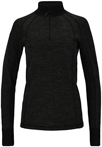 WHISTLER Damen Funktions-Langarmshirt Candee 1011 Dark Grey Melange 38 von WHISTLER