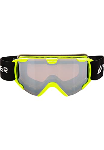 WHISTLER Kinder Skibrille WS800 Jr. 5001 Safety Yellow One size WHISTLER Kinder Skibrille WS800 Jr. 5001 Safety Yellow One size von WHISTLER