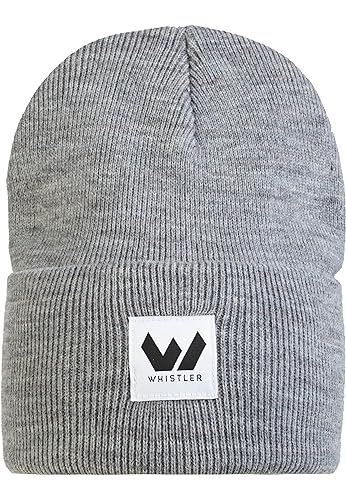 WHISTLER Linjoe Beanie-Mütze Light Grey Melange Einheitsgröße WHISTLER Linjoe Beanie-Mütze Light Grey Melange Einheitsgröße von WHISTLER