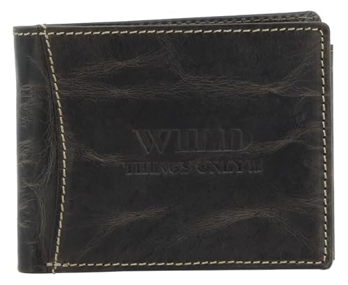 WILD THINGS ONLY !!! - Herren Geldbörse Echt-Leder Portmonee Antik Optik Used Look Groß viele Fächer - Braun WILD THINGS ONLY !!! - Herren Geldbörse Echt-Leder Portmonee Antik Optik Used Look Groß viele Fächer - Braun von WILD THINGS ONLY !!!