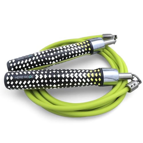 Hererope Gewichtetes Springseil für Fitness, 0,6 kg von WILLGOO