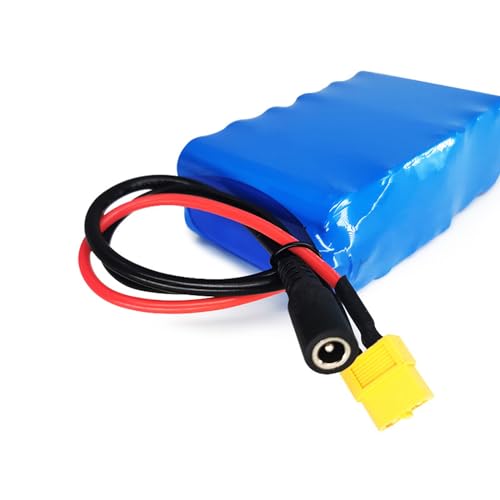 WILLQ 12 V 18000 mAh 22000 mAh Akku-Pack, wiederaufladbare Nest-Boot-Lithium-Batterie, Hochleistungs-Fernbedienungs-Angelköder-Boot-Batterie mit Gleichstrom und XT60-Stecker,12v18000mah WILLQ 12 V 18000 mAh 22000 mAh Akku-Pack, wiederaufladbare Nest-Boot-Lithium-Batterie, Hochleistungs-Fernbedienungs-Angelköder-Boot-Batterie mit Gleichstrom und XT60-Stecker,12v18000mah von WILLQ