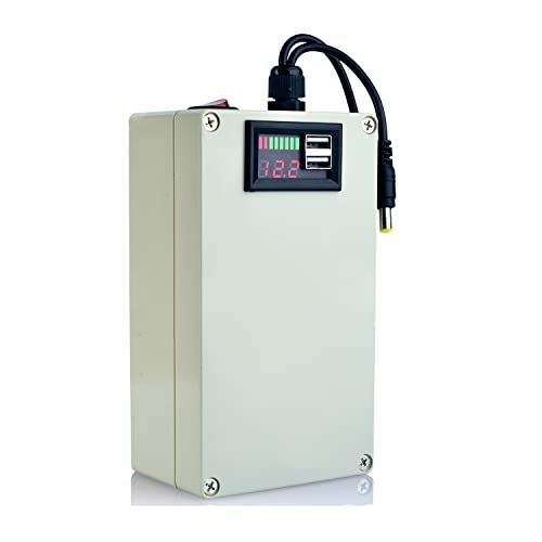 WILLQ 12V 30Ah Große Kapazität 30000 mAh Polymer-Lithium-Batterie-Upgrade Schnellladung 3.0 5 V 12 V Wiederaufladbarer Li-Ionen-Batterie-Backup-Akku mit Zwei Ausgängen WILLQ 12V 30Ah Große Kapazität 30000 mAh Polymer-Lithium-Batterie-Upgrade Schnellladung 3.0 5 V 12 V Wiederaufladbarer Li-Ionen-Batterie-Backup-Akku mit Zwei Ausgängen von WILLQ