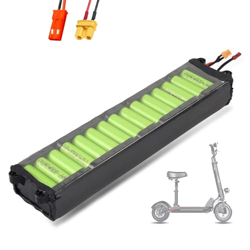 WILLQ 36-V-E-Bike-Akkupack, Elektroroller-Akku, 36 V, 6600 mAh, 7800 mAh, 9000 mAh, 10500 mAh, Lithium-Ionen-Akkupack für Klapproller, Ersatz-Zubehörakku,7800mah von WILLQ