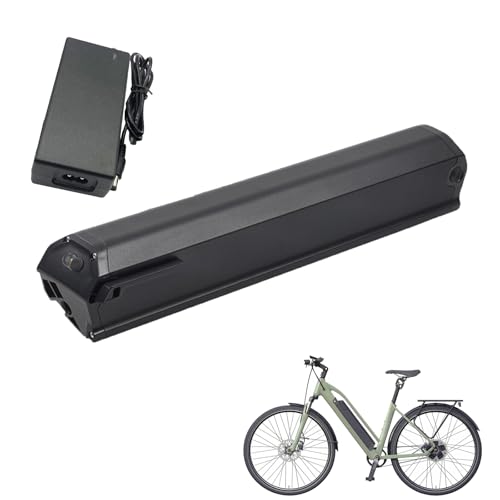 WILLQ E-Bike-Akku 36 V 13 Ah 15 Ah 16 Ah 17,5 Ah Lithium-Akkupack für 100 W 350 W 500 W 650 W elektrischen Mountainbike-Motor mit BMS und Ladegerät,36v15ah von WILLQ