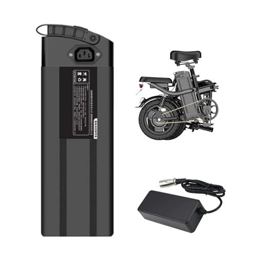 WILLQ E-Bike-Akku 48 V 15 AH/18 AH/20 AH/25 AH/30 AH Li-Ionen-Akku mit Ladegerät und BMS-Schutz für 250 W-1500 W Elektrofahrradmotor Hochleistungsakku,48v30ah von WILLQ