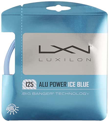 Luxilon Unisex Tennissaite Alu Power 125, 12,2 Meter, blau, 1,25 mm, WRZ995100BL Luxilon Unisex Tennissaite Alu Power 125, 12,2 Meter, blau, 1,25 mm, WRZ995100BL von Luxilon