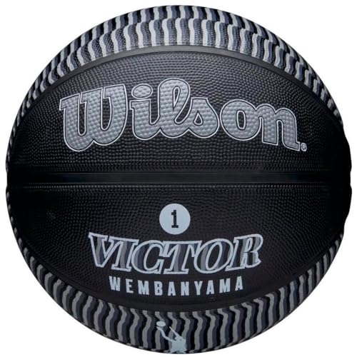 Wilson Unisex-Adult WZ3017801XB_7 basketballs, Black, 7 Wilson Unisex-Adult WZ3017801XB_7 basketballs, Black, 7 von WILSON