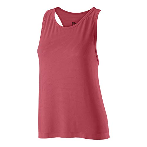 Wilson Damen, Competition Seamless Tank-Top Berry, Silber, XS Oberbekleidung Wilson Damen, Competition Seamless Tank-Top Berry, Silber, XS Oberbekleidung von Wilson