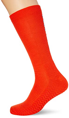 Wilson Herren M Rush Pro Crew Sock 1pr/Pk, Orange (Tangerine Tango/Coastal Blue), S-M Wilson Herren M Rush Pro Crew Sock 1pr/Pk, Orange (Tangerine Tango/Coastal Blue), S-M von Wilson