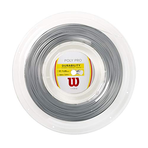 WILSON Mixte Poly Pro Tennis Racket String, 17G, 17G EU von Wilson