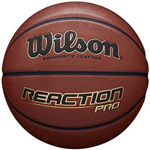 Wilson Unisex-Adult Reaction PRO BSKT Basketball, Braun, 7 Wilson Unisex-Adult Reaction PRO BSKT Basketball, Braun, 7 von Wilson