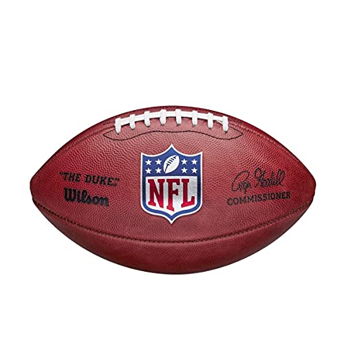 Wilson American Football NFL The Duke, Offizielle NFL-Größe, Horween-Leder, braun Wilson American Football NFL The Duke, Offizielle NFL-Größe, Horween-Leder, braun von Wilson
