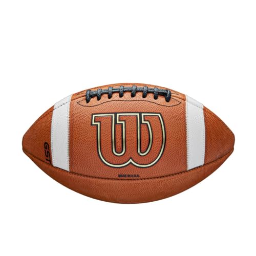 WILSON GST Lederspiel-Fußball – offizielles Lizenzprodukt von Wilson