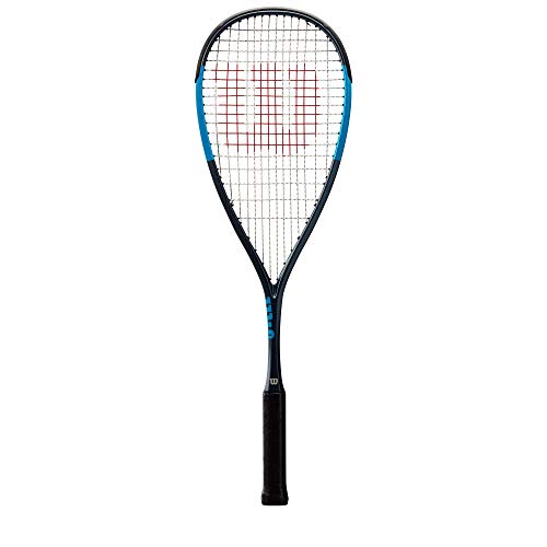 Wilson Squash-Schläger, Ultra Light, Unisex, Ausgewogener Balance, Silber/Blau, WRT910430 Wilson Squash-Schläger, Ultra Light, Unisex, Ausgewogener Balance, Silber/Blau, WRT910430 von Wilson