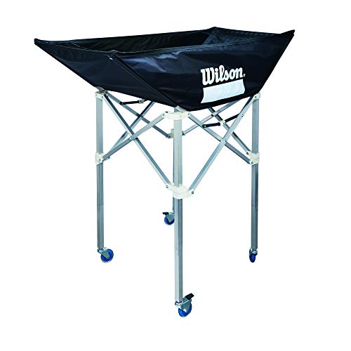 Wilson Unisex-Adult INDOOR STAND UP 42" VB CART Volleyball, BLACK/WHITE, Uni Wilson Unisex-Adult INDOOR STAND UP 42" VB CART Volleyball, BLACK/WHITE, Uni von Wilson