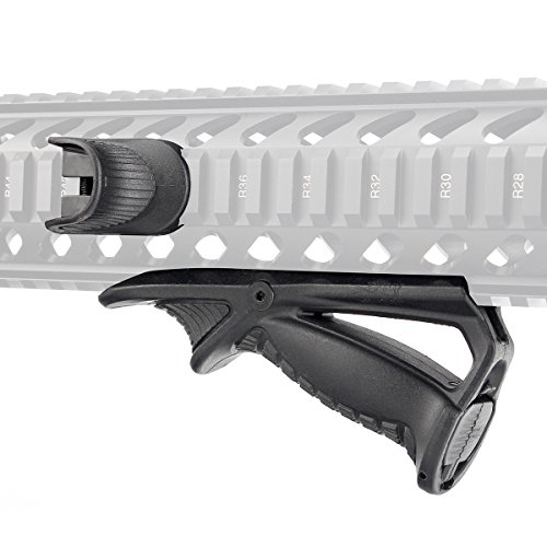 WINFREE Tactical Front Angled Foregrip with Thumb Rest Handguard Hand Stop 20mm Picatinny RAS Rail WINFREE Tactical Front Angled Foregrip with Thumb Rest Handguard Hand Stop 20mm Picatinny RAS Rail von WINFREE