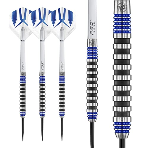 WINMAU Advance 500 Series Blau 24g Dartpfeile mit dartflüge und Dart stiele von WINMAU