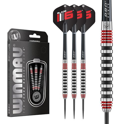 WINMAU Advance 500 Series Rot 24g Dartpfeile mit dartflüge und dart stiele von WINMAU