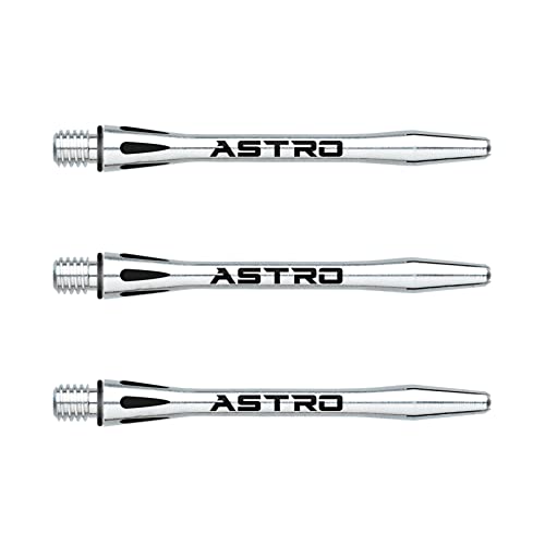 WINMAU Astro Medium Aluminium Dart Stems - 1 Set per Pack (3 shafts in total) von WINMAU