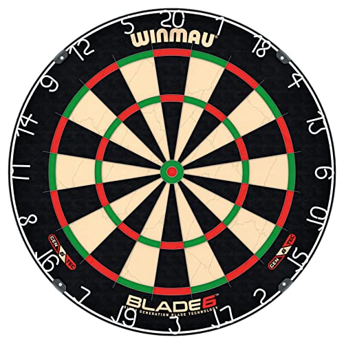 WINMAU Blade 6 Professionelle Dartscheibe mit Borsten WINMAU Blade 6 Professionelle Dartscheibe mit Borsten von WINMAU