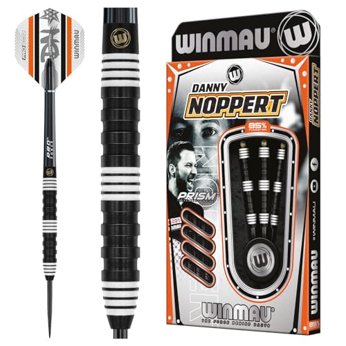 WINMAU Darts - Danny Noppert 85% Pro-Series 23g Professional Dart-Set mit Dart-Flüge und Dart-Schäften WINMAU Darts - Danny Noppert 85% Pro-Series 23g Professional Dart-Set mit Dart-Flüge und Dart-Schäften von WINMAU