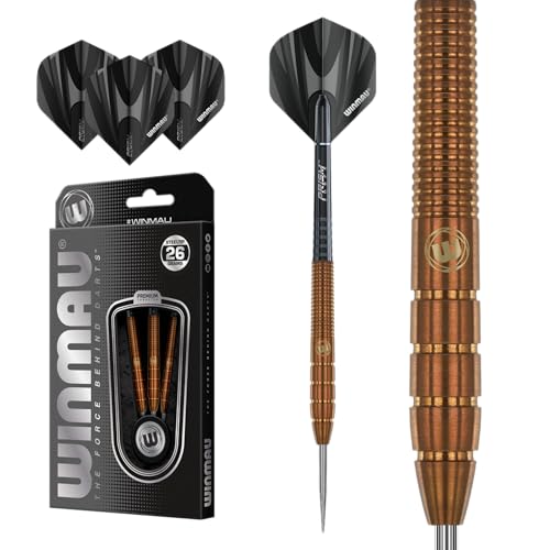 WINMAU Darren Herewini 24 Gramm Profi Wolfram Softip Dartpfeile Set mit Flights und Schäfte WINMAU Darren Herewini 24 Gramm Profi Wolfram Softip Dartpfeile Set mit Flights und Schäfte von WINMAU