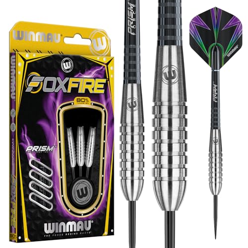 WINMAU Foxfire 24g Profi Wolfram Steeltip Dartpfeile Set mit Flights und Schäfte WINMAU Foxfire 24g Profi Wolfram Steeltip Dartpfeile Set mit Flights und Schäfte von WINMAU