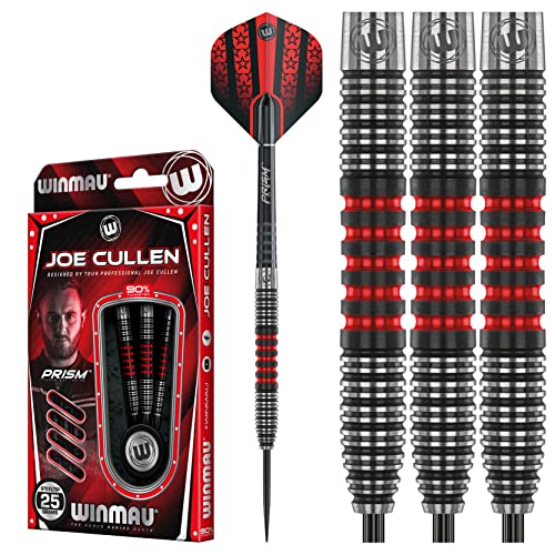 WINMAU Joe Cullen 25 Gramm Profi Wolfram Dartpfeile Set mit Flights und Schäfte WINMAU Joe Cullen 25 Gramm Profi Wolfram Dartpfeile Set mit Flights und Schäfte von WINMAU