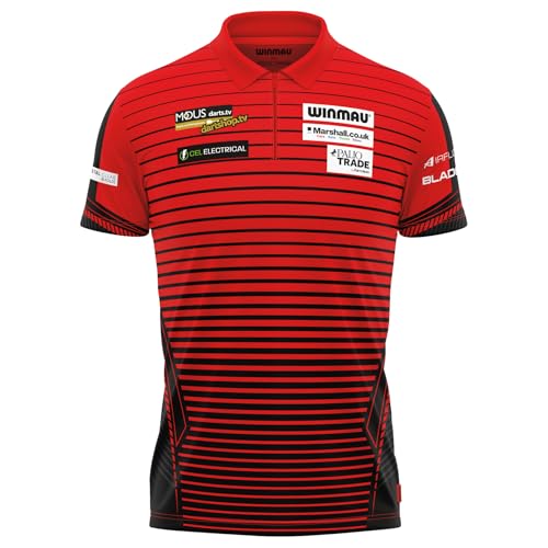 WINMAU Joe Cullen Darts Polo Shirt - Medium von WINMAU