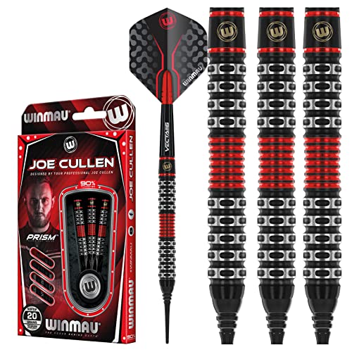 WINMAU Joe Cullen Special Edition 18 Gramm Softip Profi Wolfram Dartpfeile Set mit Flights und Schäfte WINMAU Joe Cullen Special Edition 18 Gramm Softip Profi Wolfram Dartpfeile Set mit Flights und Schäfte von WINMAU
