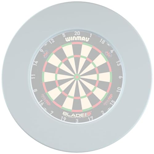 Winmau Plain White Dartscheibe Surround Suitable for All Winmau Bristle Dartboards von WINMAU