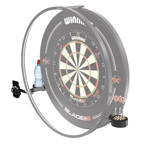 Winmau Plasma Zubehör Set Accessory Pack Telefonhalter, Getränkehalter, Laser Oche Halterung, Dart-Dock von WINMAU