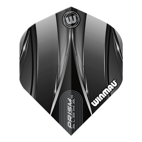 WINMAU Prism Alpha Sniper Design Flights (schwarz) von WINMAU