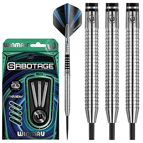 WINMAU Sabotage 24g Profi Wolfram Steeltip Dartpfeile Set mit Flights und Schäfte WINMAU Sabotage 24g Profi Wolfram Steeltip Dartpfeile Set mit Flights und Schäfte von WINMAU