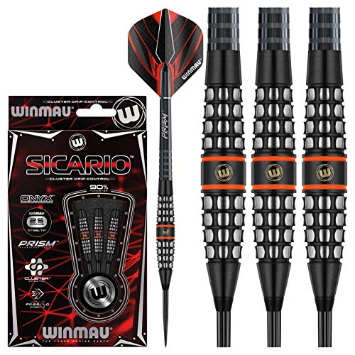 WINMAU Sicario 25g Profi Wolfram Steeltip Dartpfeile Set mit Flights und Schäfte WINMAU Sicario 25g Profi Wolfram Steeltip Dartpfeile Set mit Flights und Schäfte von WINMAU