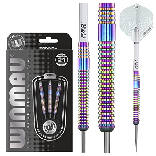 WINMAU Solaris Urban Professionelles Dartset mit Stahlspitze 21g von WINMAU