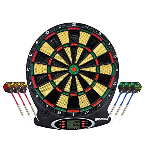 WINMAU Ton Machine Elektronische Dartscheibe mit weicher Spitze und Darts WINMAU Ton Machine Elektronische Dartscheibe mit weicher Spitze und Darts von WINMAU